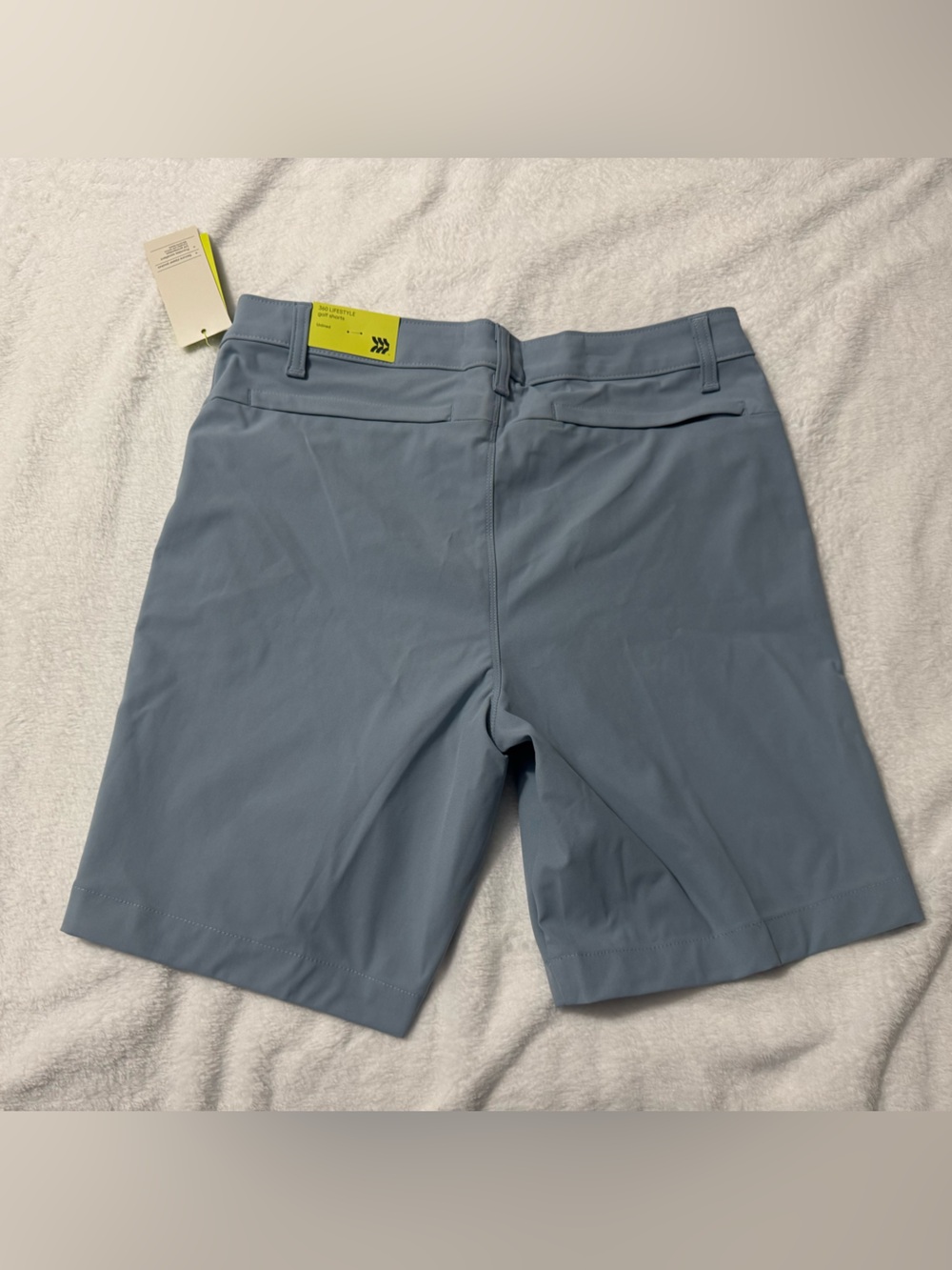 All In Motion Men’s 360 Lifestyle Golf Shorts Light Blue Size 30 - Picture 2 of 6